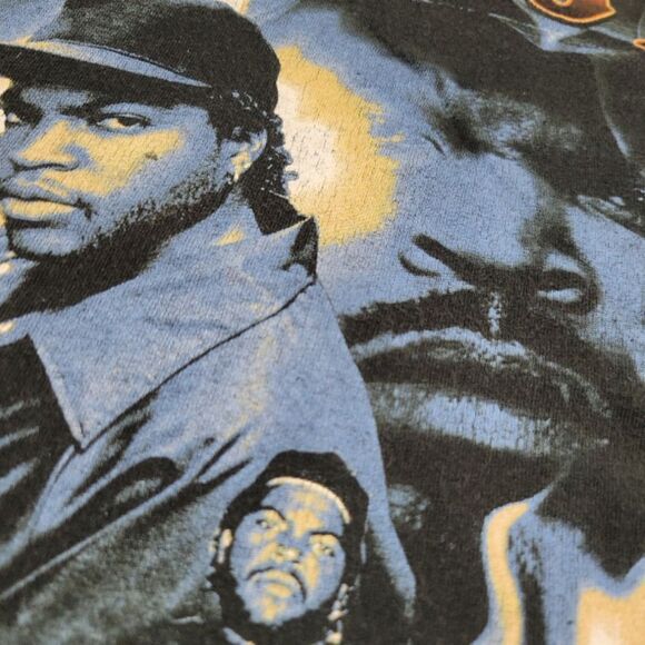 Ice Cube Shirt Size XXL Ice Cube Rap Tee Graphic Tee Graphic Print T-Shirt Black - Picture 4 of 7